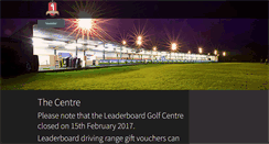 Desktop Screenshot of leaderboardgolfcentre.co.uk